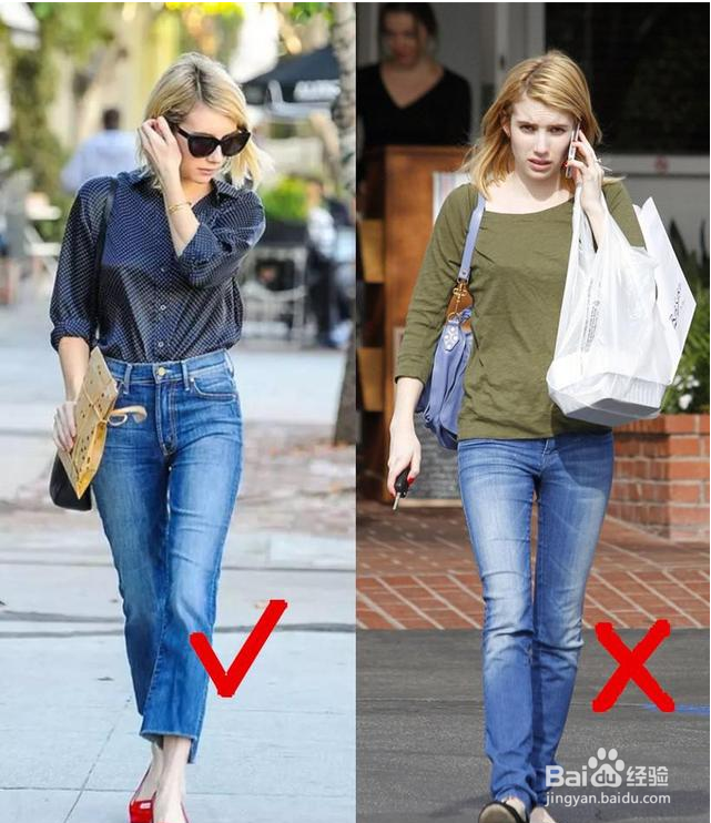 小个子这样穿平底鞋，比高跟鞋还显腿长！