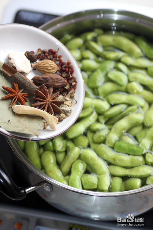 夏秋下酒小食——五香毛豆