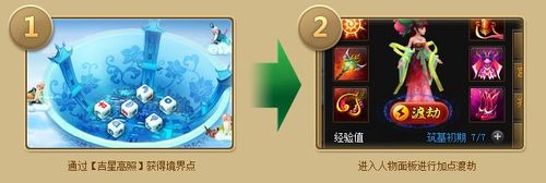 神仙道吉星高照渡劫成仙玩法揭秘