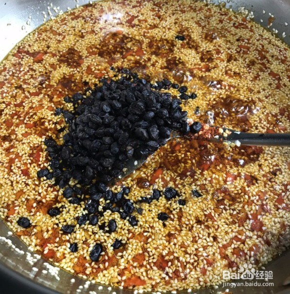 自制新鲜牛肉芝麻辣酱简便方法,制作牛肉酱