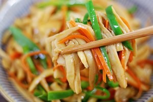家常菜の手撕杏鲍菇