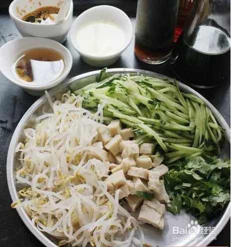 凉皮在家自己做的好吃