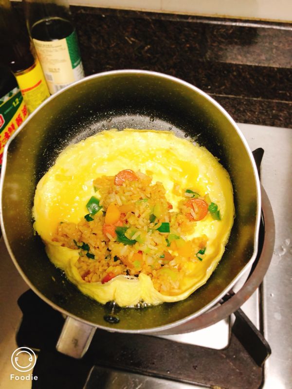 蔬菜火腿蛋包飯
