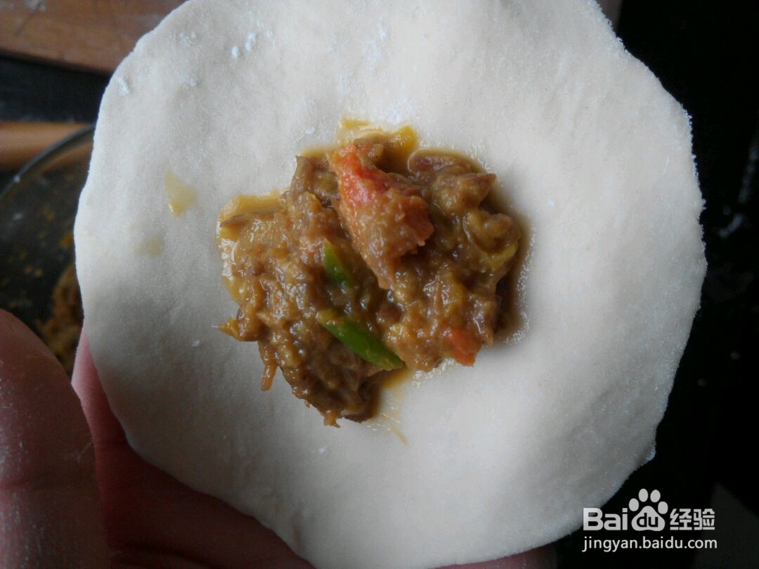 牛肉水煎包的做法