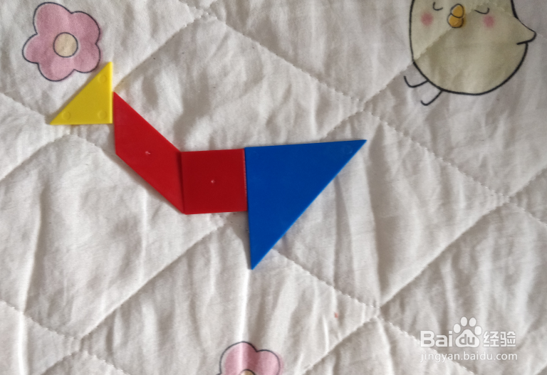 用七巧板智力拼图怎么拼羊驼