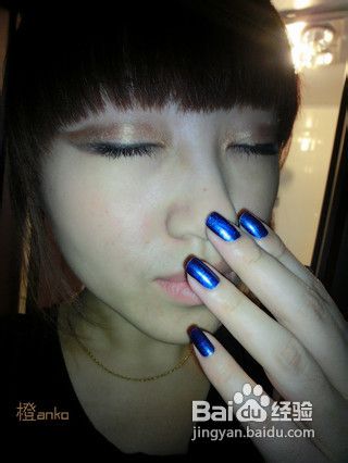 鬼魅眼影画法
