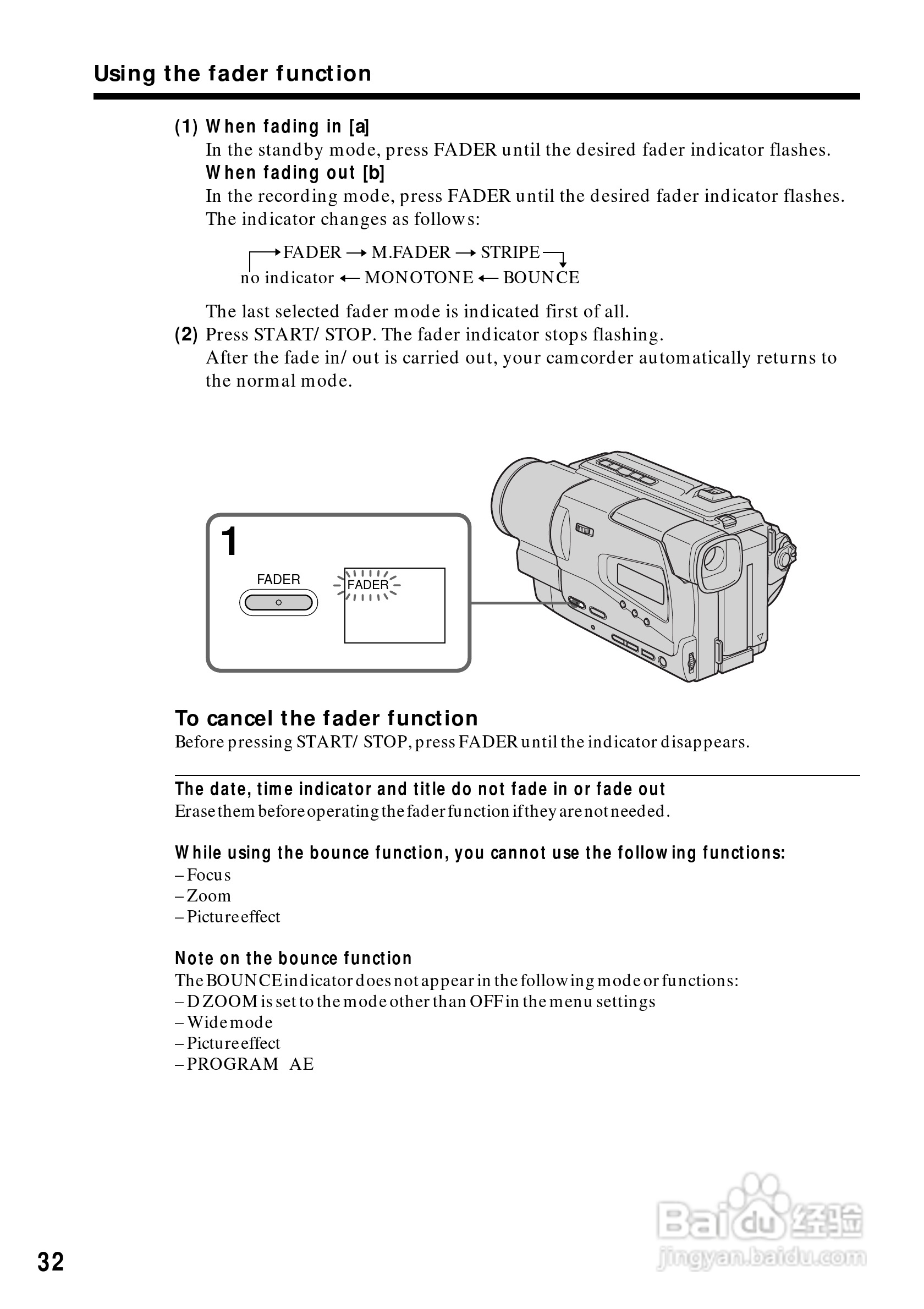 索尼CCD-TR818模拟摄像机说明书:[4]