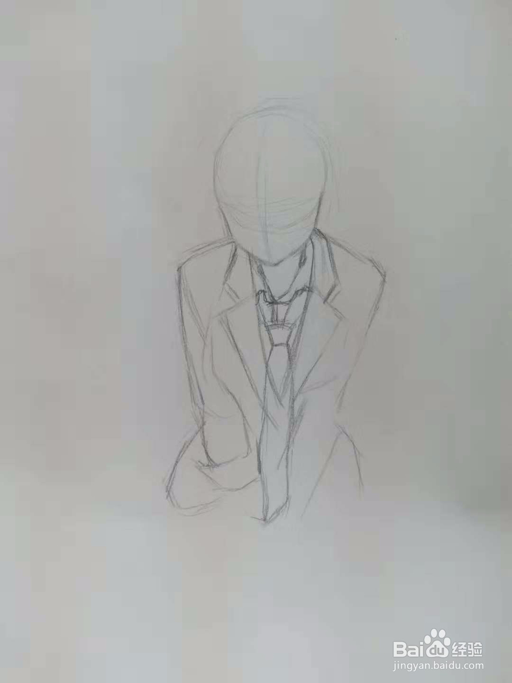 可爱漫画女学生线稿手绘教程