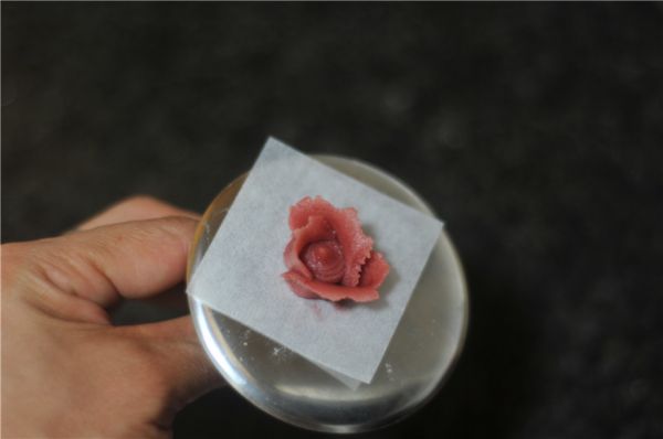 玫瑰花杏仁曲奇饼