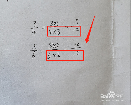 分式通分的基本步骤？