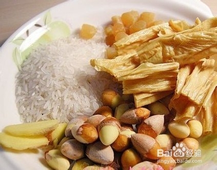 瑶柱白果粥经典的味道