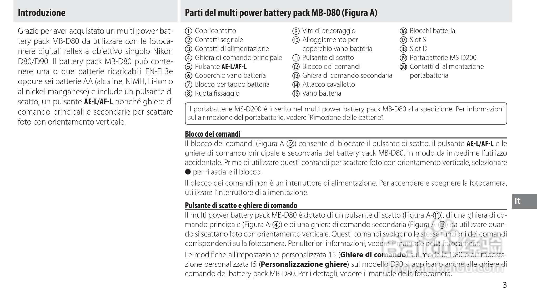 Nokon MB-D80数码单反相机使用说明书:[9]