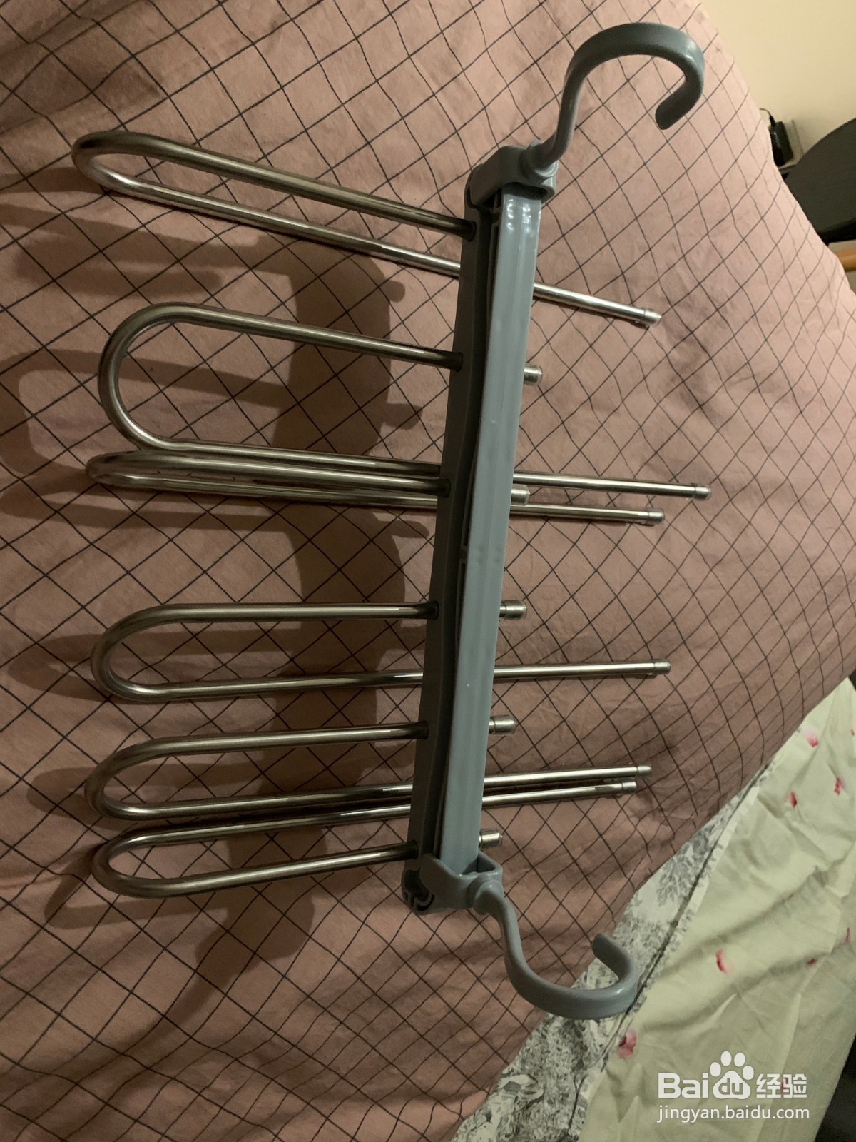 如何安装可折叠裤夹