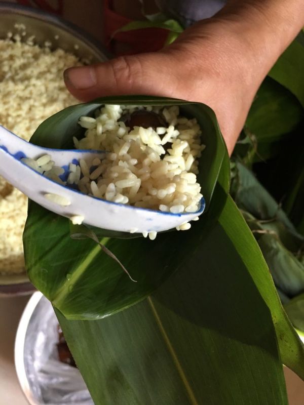 双豆粽和蜜枣粽和碱水粽