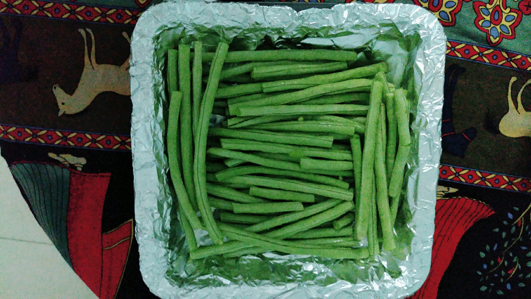 豆角也可以烤来吃?这是什么味道?