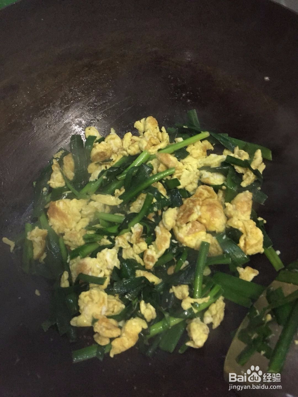 韭菜鸡蛋的做法