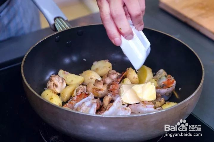 【美食菜谱】法国料理-黄油大虾