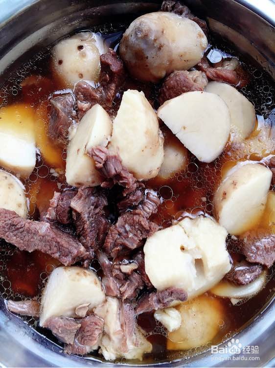 电饭锅炖菜——芋头炖牛腩