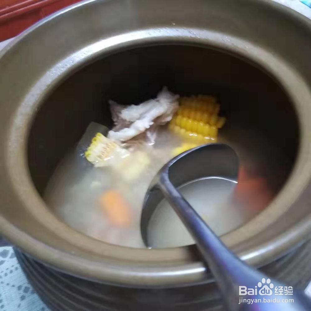 玉米冬瓜骨头汤煲汤
