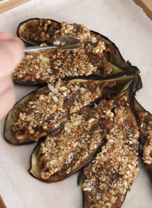 肉末蒜蓉烤茄子