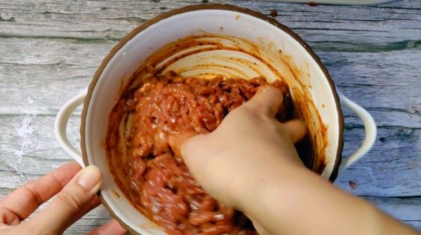 生炒酱汁牛肉丝