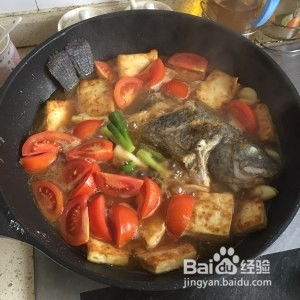 家庭版豆腐焖鱼