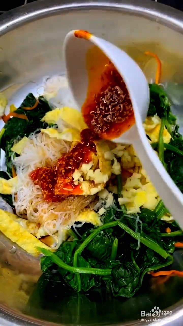 如何制作凉拌菠菜