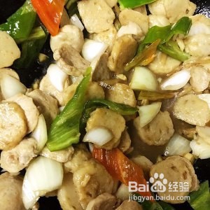 教你怎么做彩椒炒鱼肉肉丸