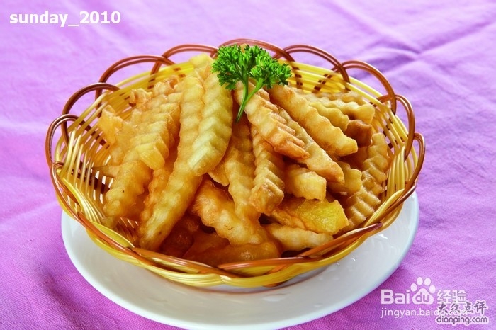 自制炸美味薯条