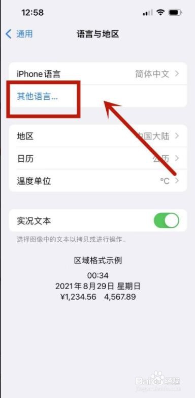 苹果手机怎么改语言?