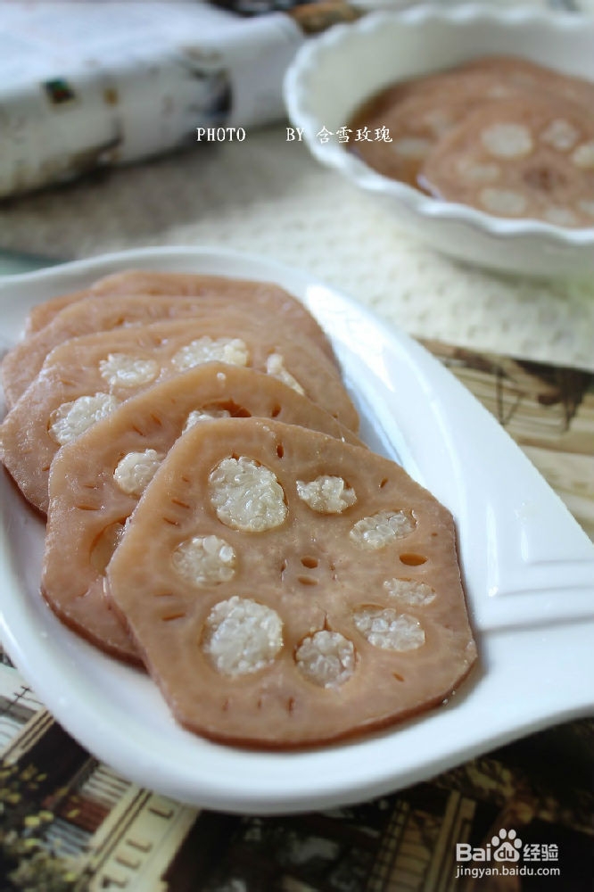 自制粉糯甜的美味小吃——冰糖藕