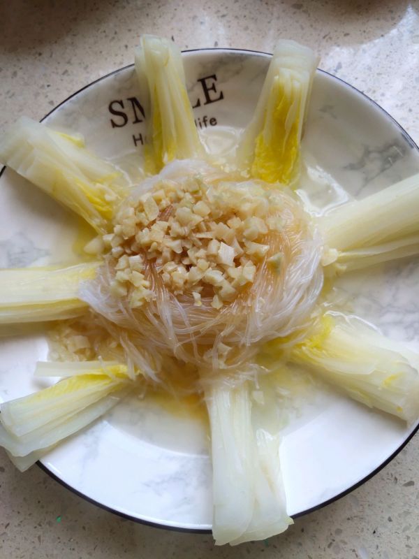 鸡汁粉丝娃娃菜