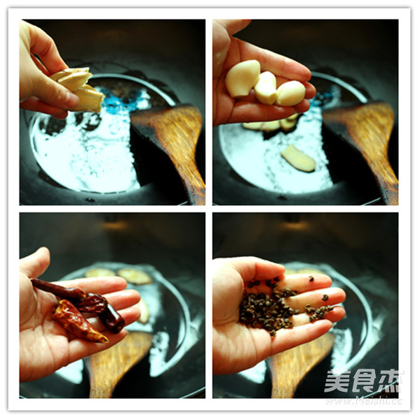 香辣红烧牛尾