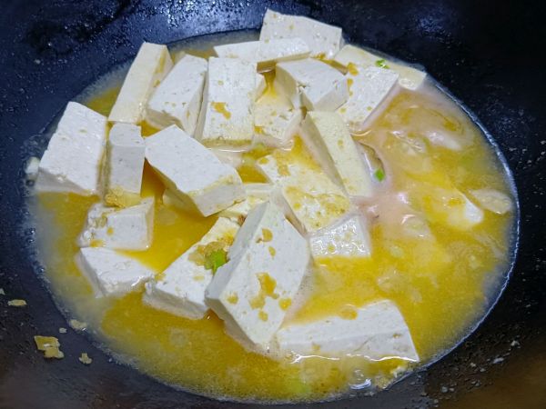 鳕鱼黄金豆腐煲