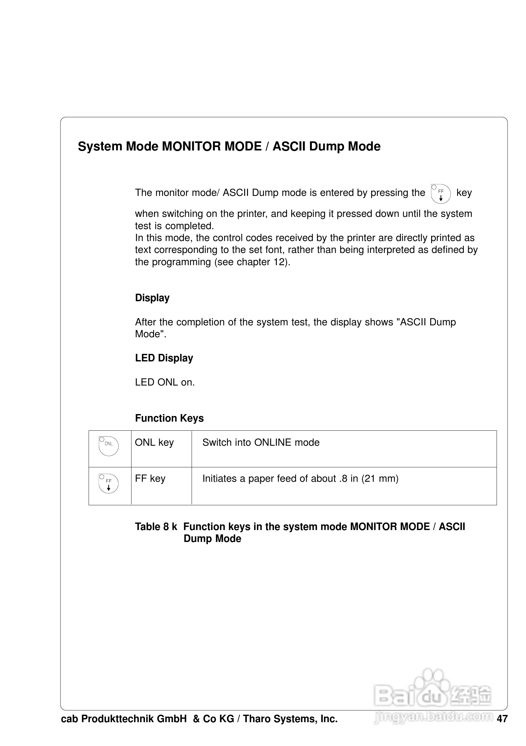 cab A8200打印机使用说明书:[5]