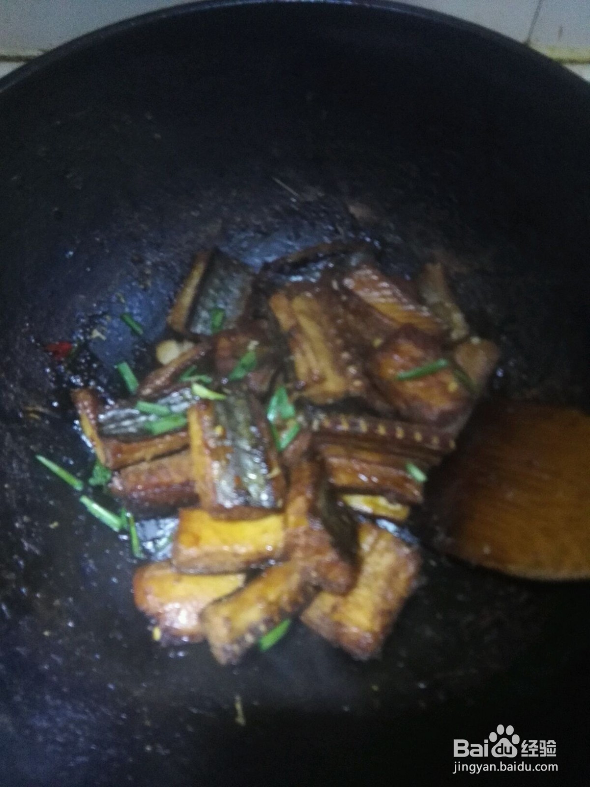 红烧鳗鱼干——鲁菜