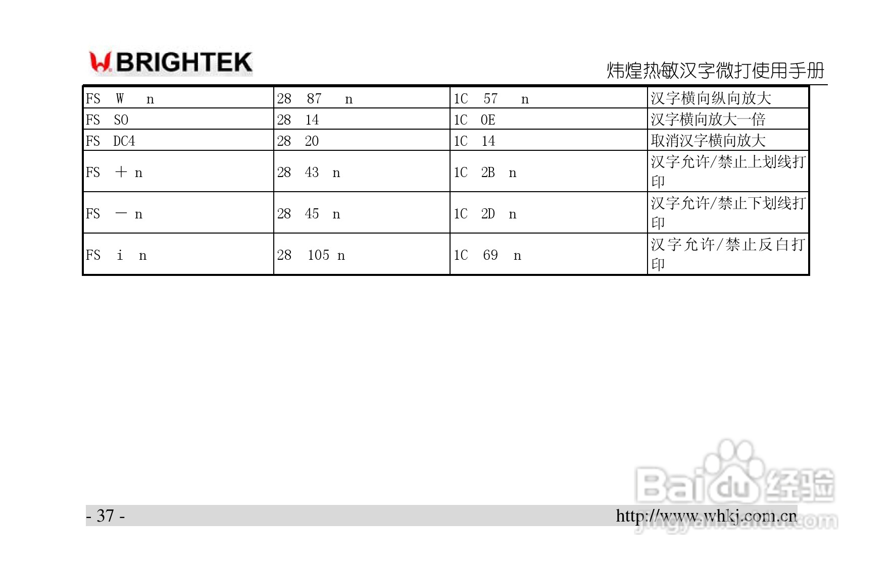 炜煌T2热敏打印机说明书:[4]