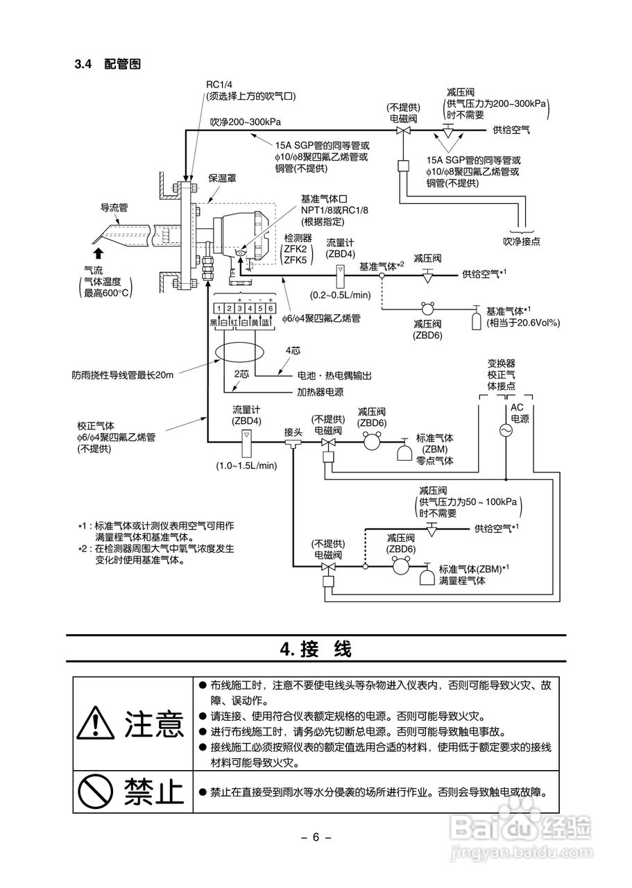富士ZFK2,5 插式氧化锆氧检测器使用说明书:[2]