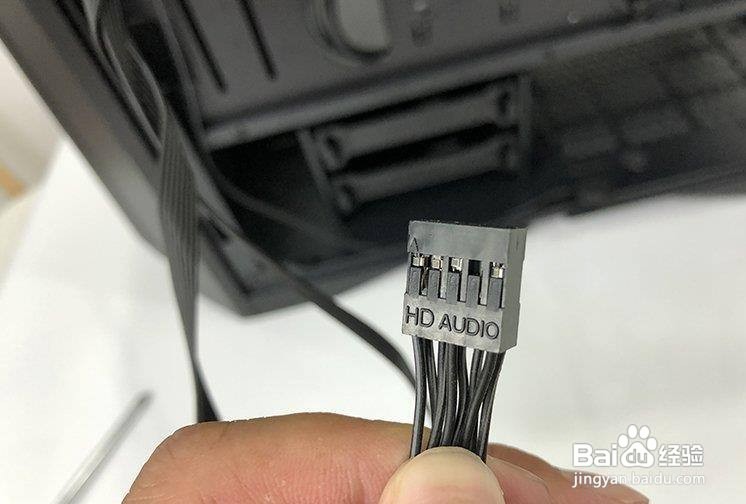 台式电脑电源线连接图