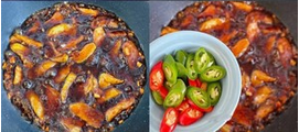 糖醋茄子拌饭怎么做