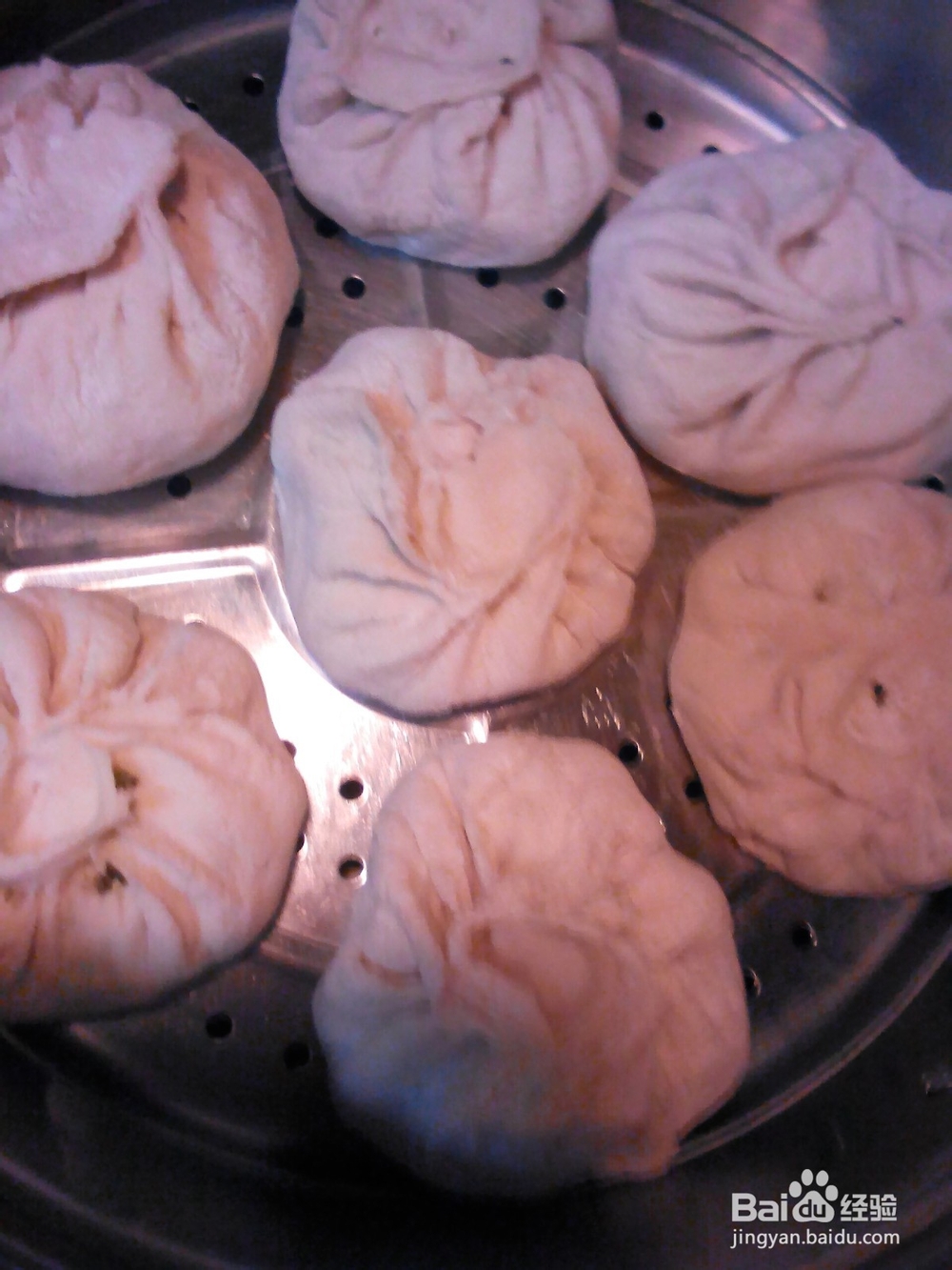 自制三鲜馅包子