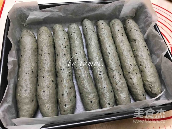 芝麻排包的做法