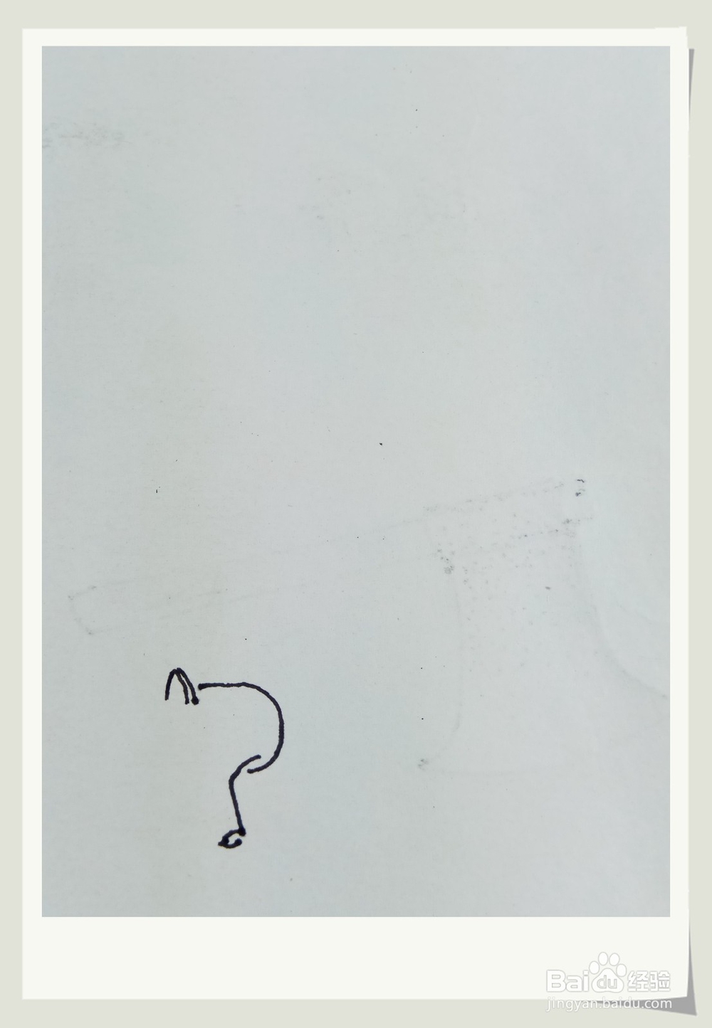 怎样画钢笔画“狼”