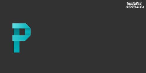 Photoshop字体教程:可折叠的Logo字体