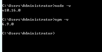 Node.js的安装及配置