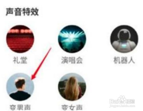 喜马拉雅怎么更换声音特效呢