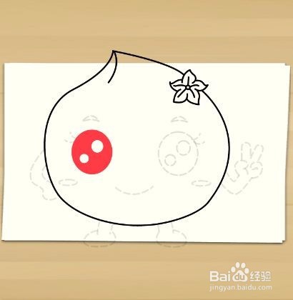 画剪刀手桃子——加菲的吃货生活