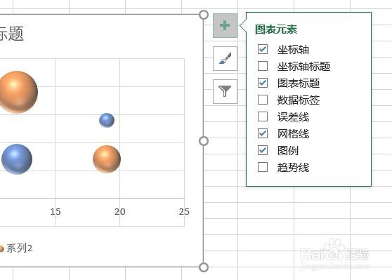Excel2016怎么样插入三维气泡图呢