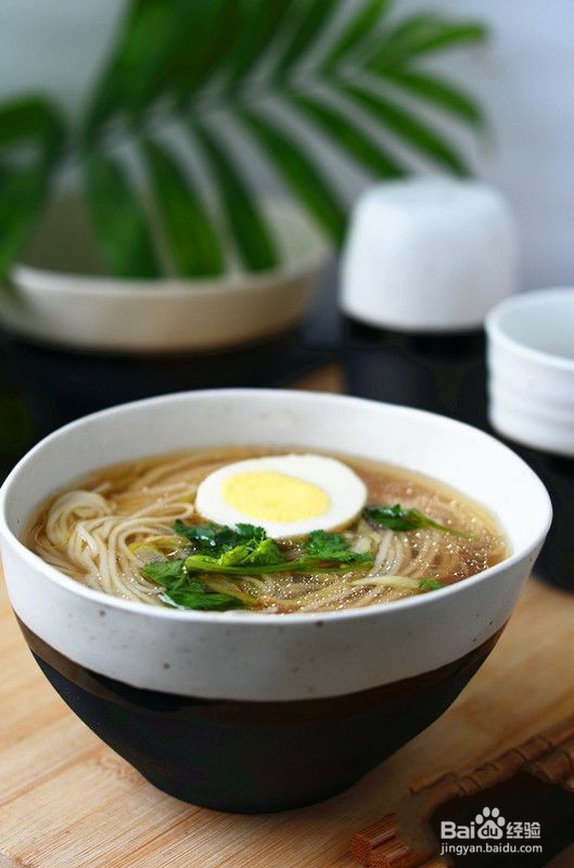 家常素面清汤面