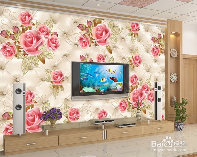 家庭装修之墙壁纸与壁画的选择与施工